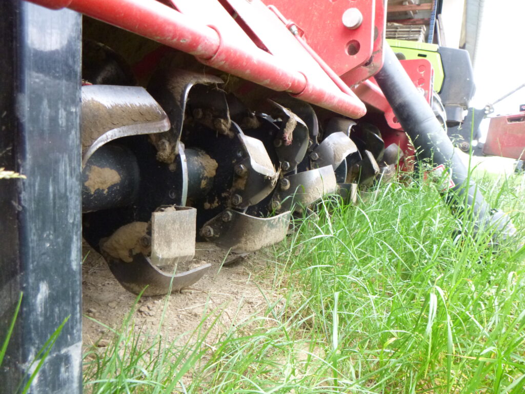 Fraise rotative (Source : Agro-Transfert RT)